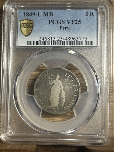 1849 reales peru - reales,